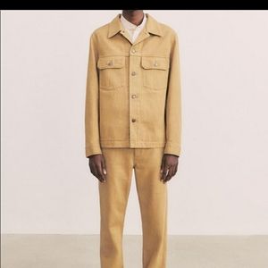 Uniqlo U Denim Trucker Jacket, XS, Beige